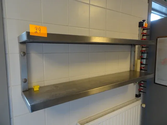 Inox rek - afbeelding 1 van  5