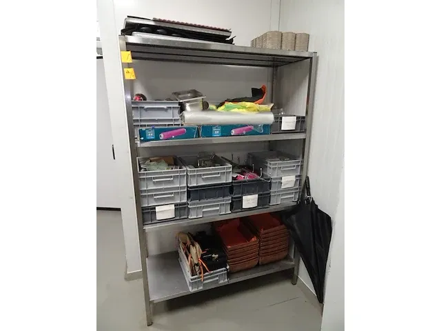 Inox rek - afbeelding 1 van  2