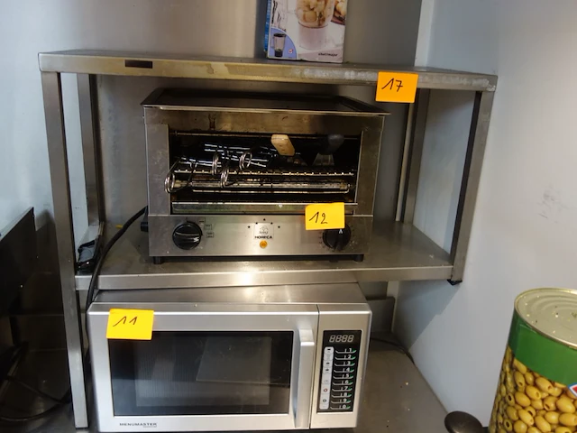 Inox rek - afbeelding 1 van  3