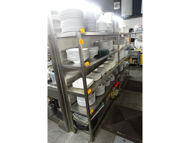 Inox rek - afbeelding 1 van  3