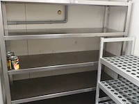 Inox rek - afbeelding 1 van  2