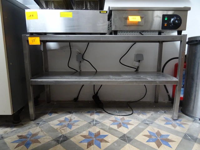 Inox rek - afbeelding 1 van  1