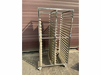 Inox rek - afbeelding 2 van  2