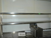 Inox rekje 2m x 70x 30 - afbeelding 1 van  3