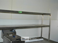 Inox rekje 2m x 70x 30 - afbeelding 2 van  3