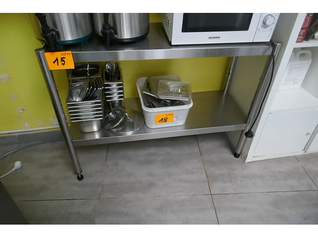 Inox rekjes 2 stuks - afbeelding 2 van  4