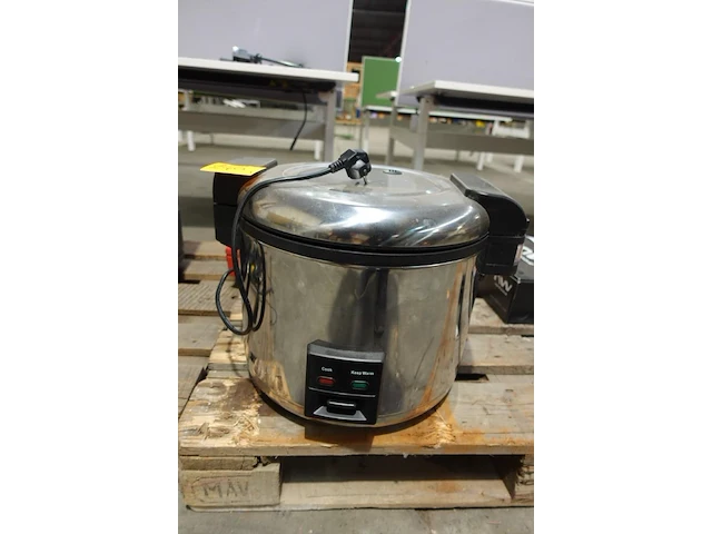 Inox rijstkoker ggm gastro - afbeelding 1 van  3