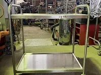 Inox roltafel - afbeelding 1 van  2