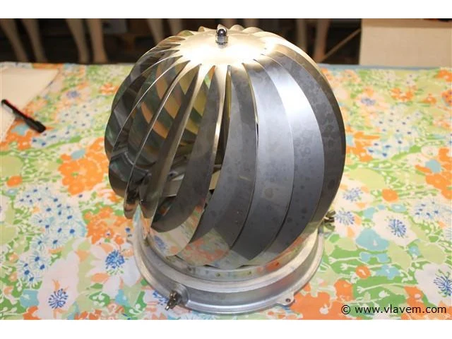 Inox rotorventilator voor schouw - afbeelding 1 van  3