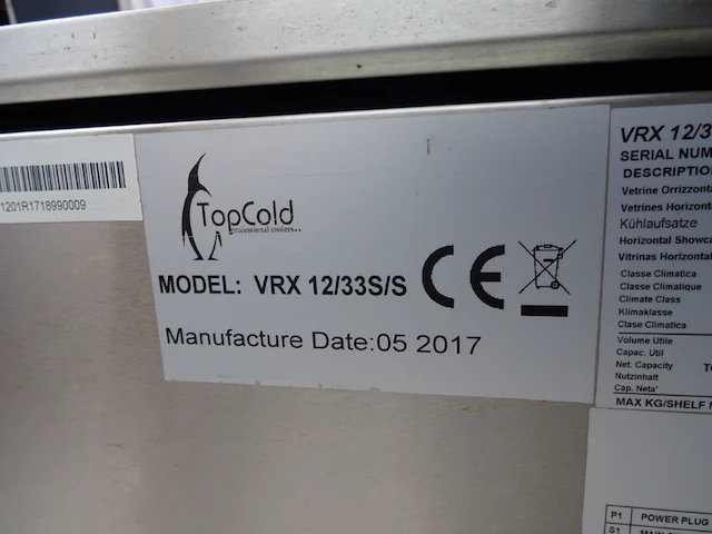 Inox saladbar topcold - afbeelding 3 van  5