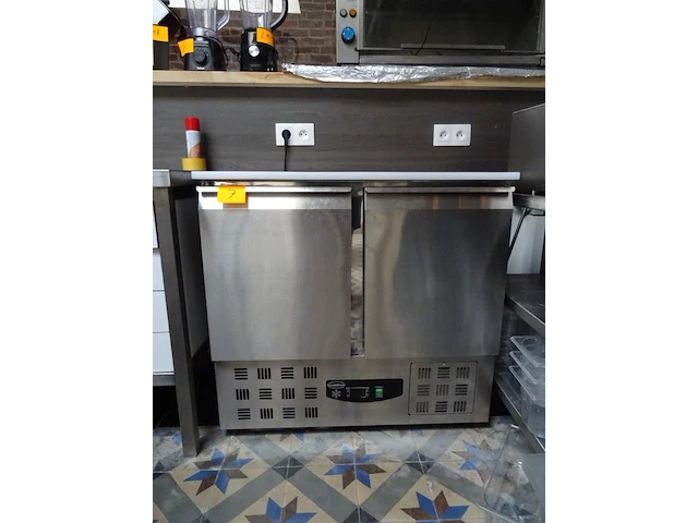 Inox saladekoelkast combisteel - afbeelding 1 van  7