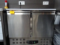 Inox saladekoelkast combisteel