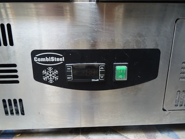 Inox saladekoelkast combisteel - afbeelding 3 van  7