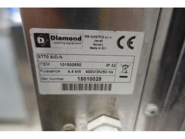 Inox salamander diamond - afbeelding 4 van  4