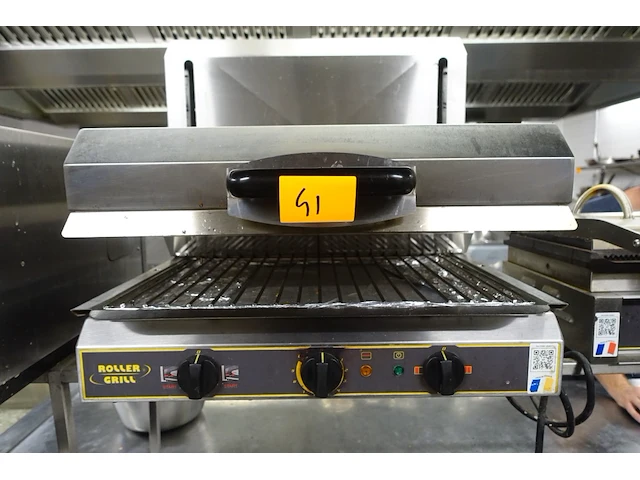 Inox salamander roller grill - afbeelding 1 van  3