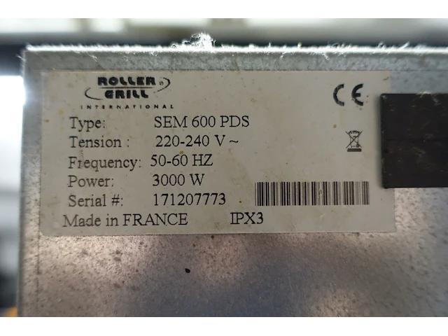 Inox salamander roller grill - afbeelding 3 van  3