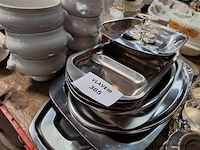 Inox schalen - afbeelding 1 van  1