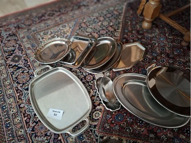 Inox schalen - afbeelding 1 van  1