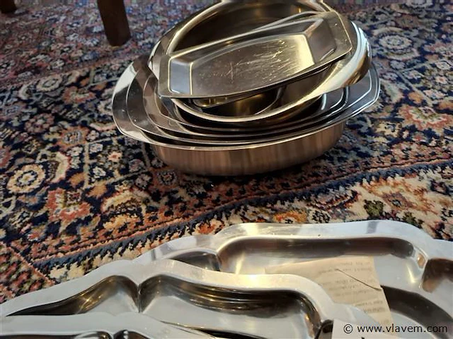 Inox schalen - afbeelding 2 van  3