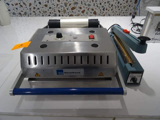 Inox sealmachine metal pack - afbeelding 1 van  6