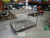 Inox serveerkar - afbeelding 1 van  5