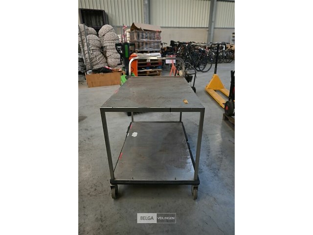 Inox serveerkar - afbeelding 3 van  5