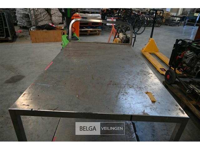 Inox serveerkar - afbeelding 4 van  5