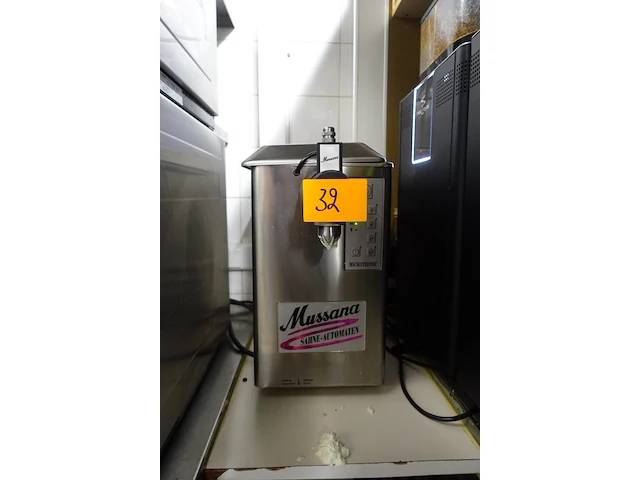 Inox slagroomautomaat mussana - afbeelding 1 van  5