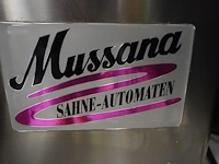 Inox slagroomautomaat mussana - afbeelding 2 van  5