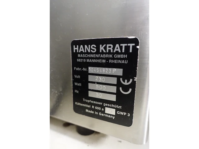 Inox slagroomautomaat mussana - afbeelding 5 van  5