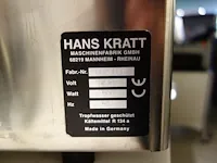 Inox slagroommachine mussana - afbeelding 3 van  3