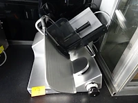 Inox snijmachine bizerba