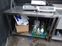Inox spoelbak + inox werktafel - afbeelding 5 van  5