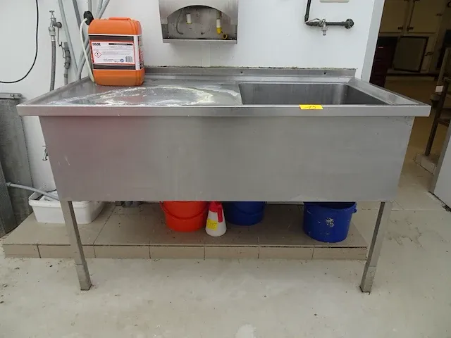 Inox spoelbak - afbeelding 1 van  2