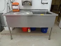 Inox spoelbak - afbeelding 1 van  2