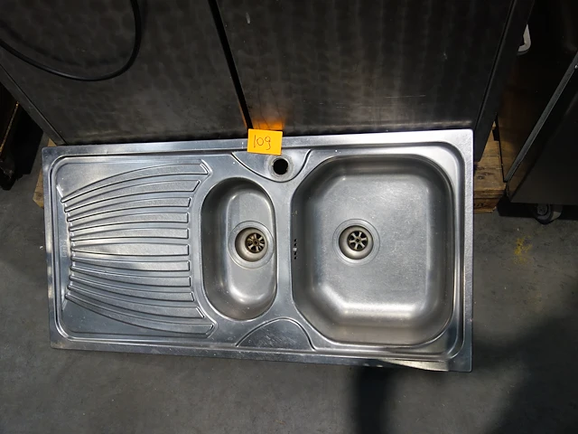 Inox spoelbak - afbeelding 1 van  4