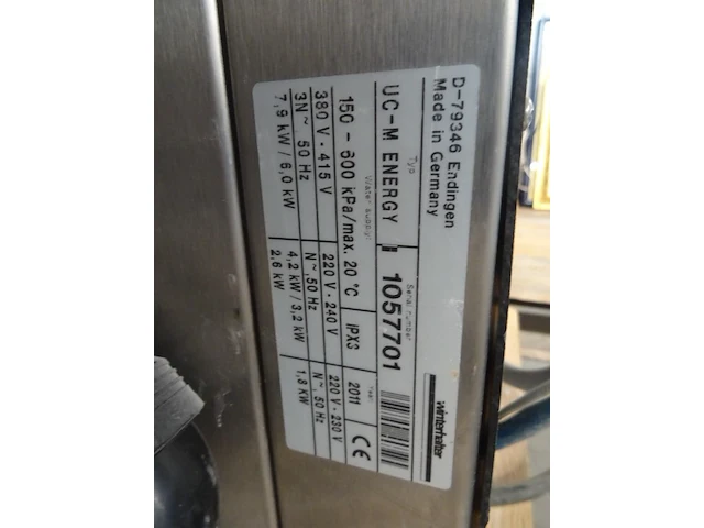 Inox spoelmachine winterhalter - afbeelding 6 van  10