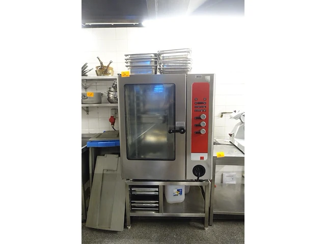 Inox steamer salvis + onderstel - afbeelding 1 van  9