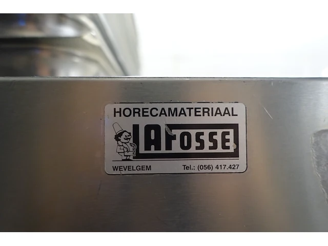 Inox steamer salvis + onderstel - afbeelding 4 van  9