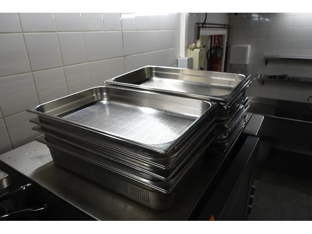 Inox steamer salvis + onderstel - afbeelding 7 van  9
