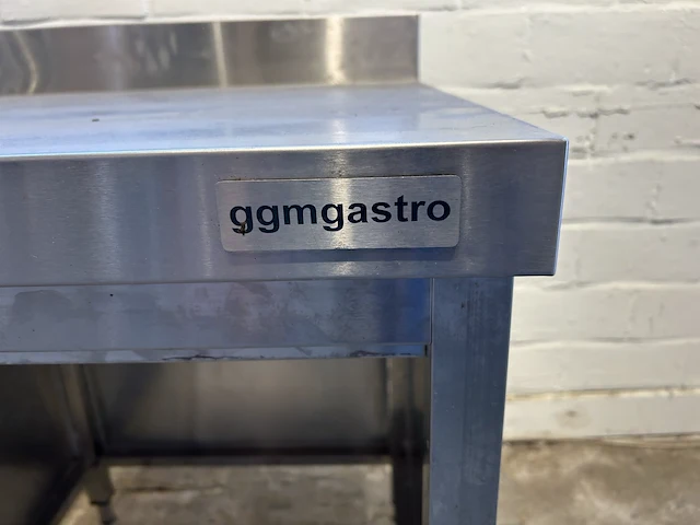 Inox tafel + kar ggmgastro - afbeelding 2 van  7