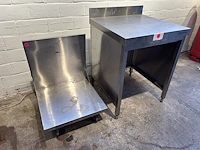 Inox tafel + kar ggmgastro - afbeelding 5 van  7