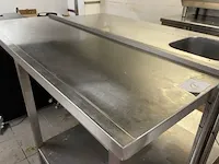 Inox tafel - afbeelding 2 van  2