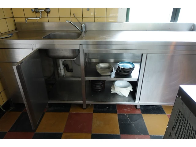 Inox tafel/spoelbak - afbeelding 2 van  5