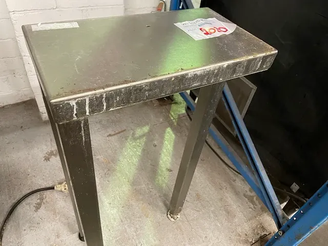 Inox tafeltje - afbeelding 1 van  1