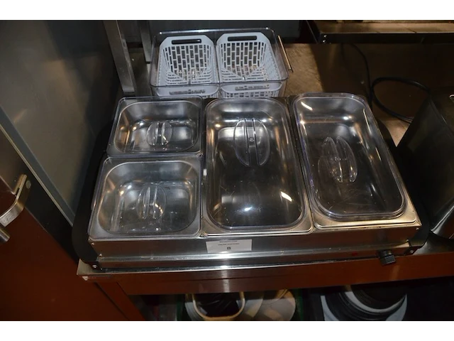 Inox toaster domo , inox bainmarie (31,33) - afbeelding 2 van  6