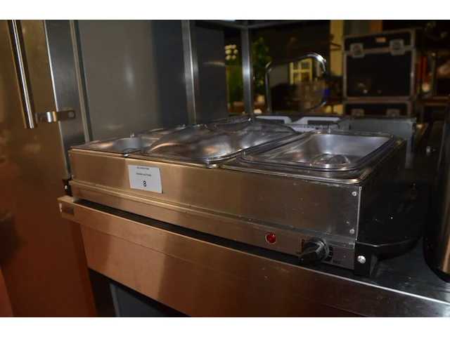 Inox toaster domo , inox bainmarie (31,33) - afbeelding 4 van  6