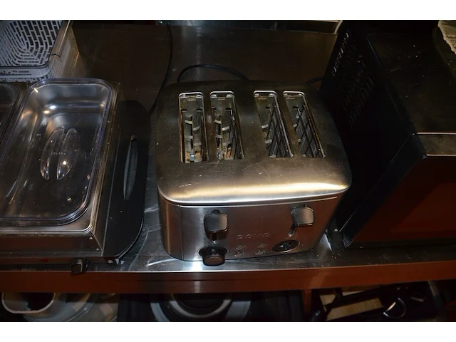 Inox toaster domo , inox bainmarie (31,33) - afbeelding 6 van  6