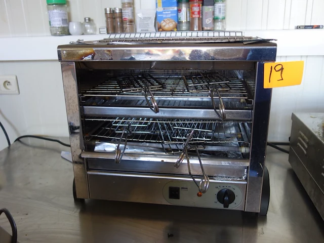 Inox toaster euromax - afbeelding 1 van  2