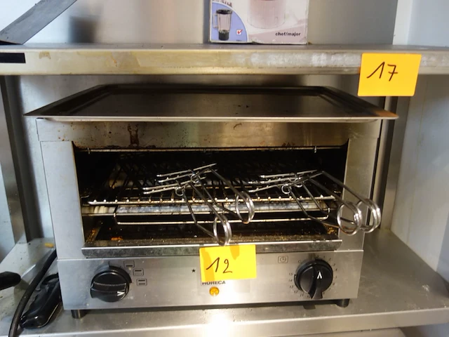 Inox toaster select horeca - afbeelding 1 van  2